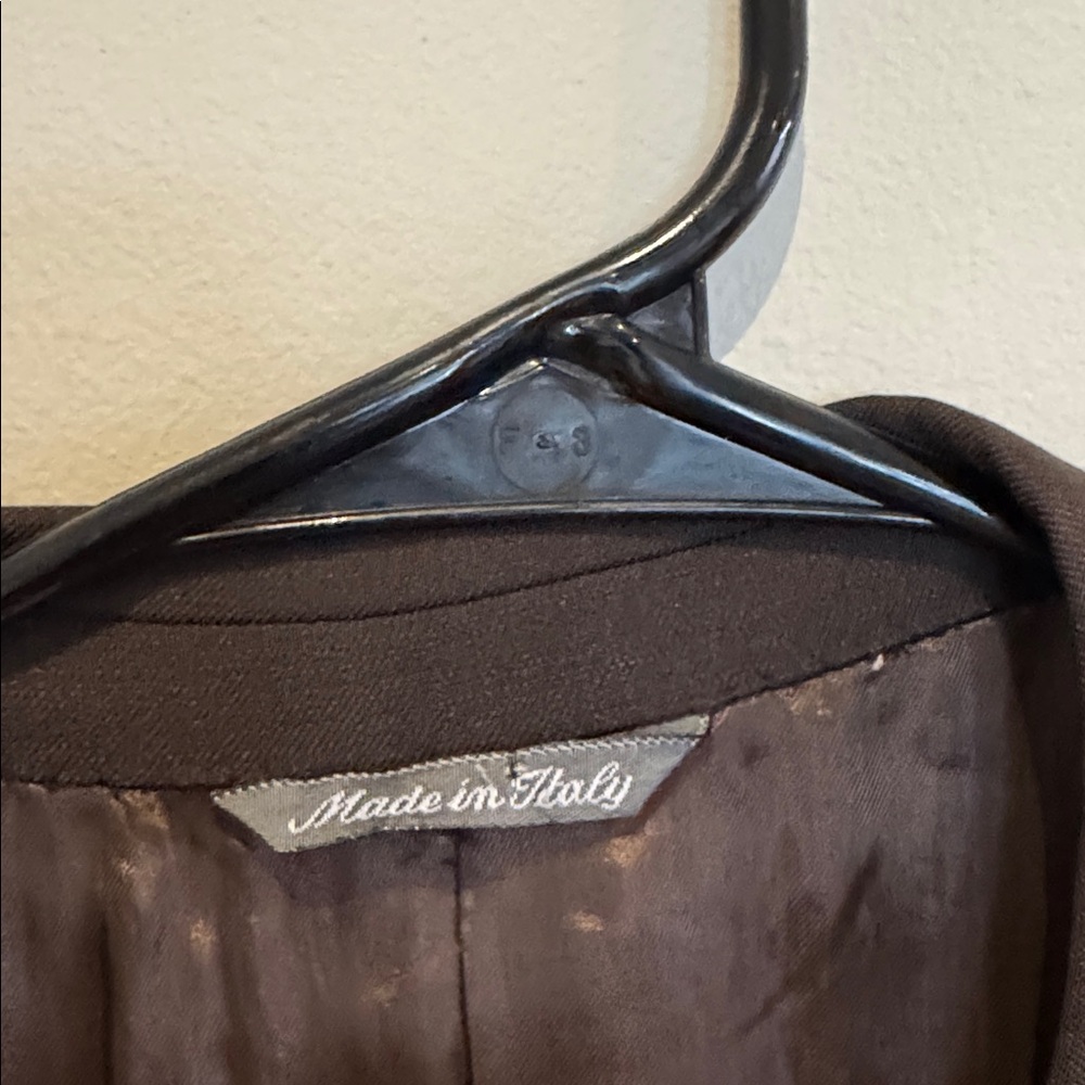 Alexander McQueen brown wool blazer 40 - Picture 2 of 5
